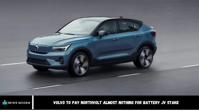 Volvo to Pay Northvolt Almost Nothing for Battery JV Stake